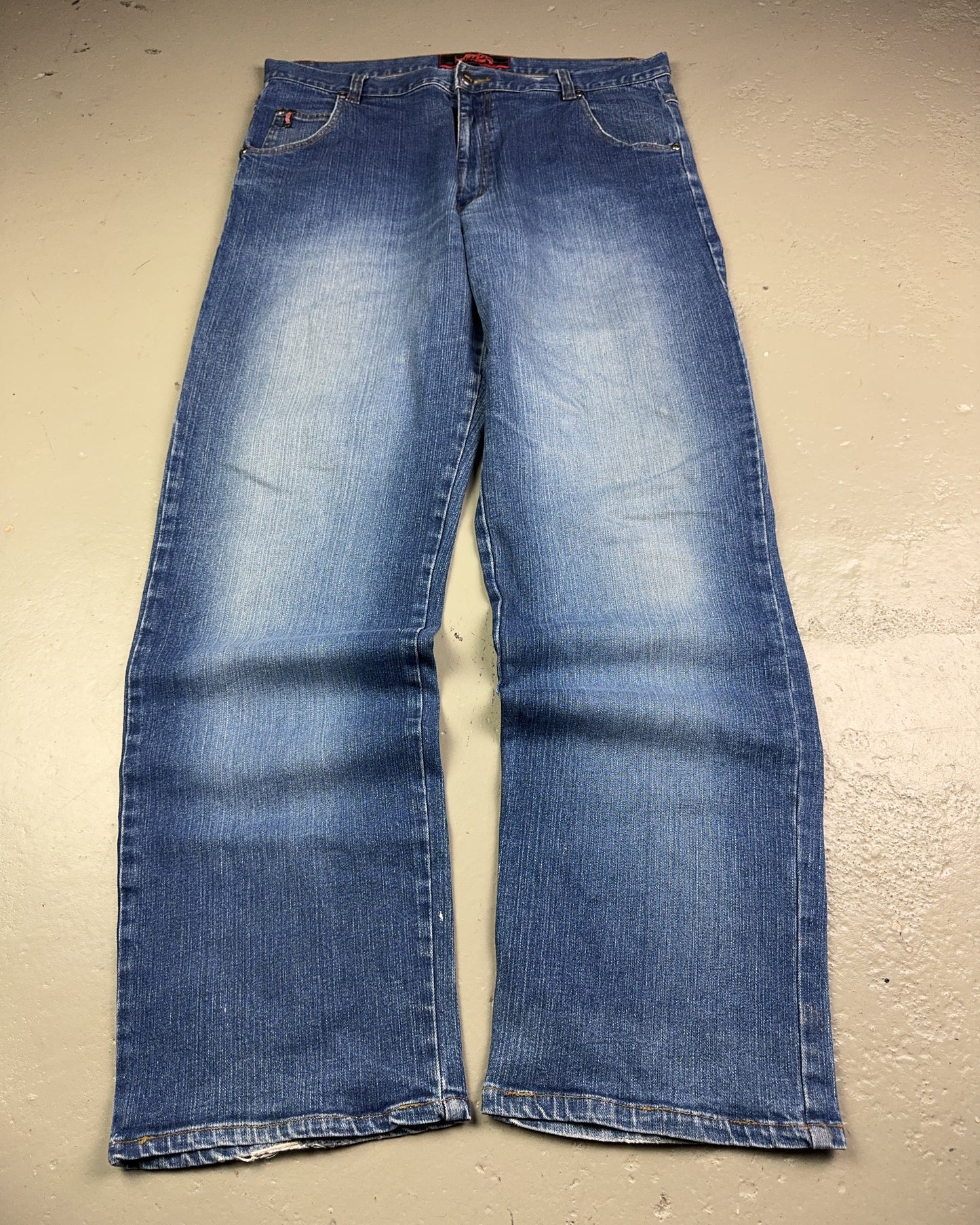2000's Titus Skate Baggy Jeans *rare 36x34 (XL)
