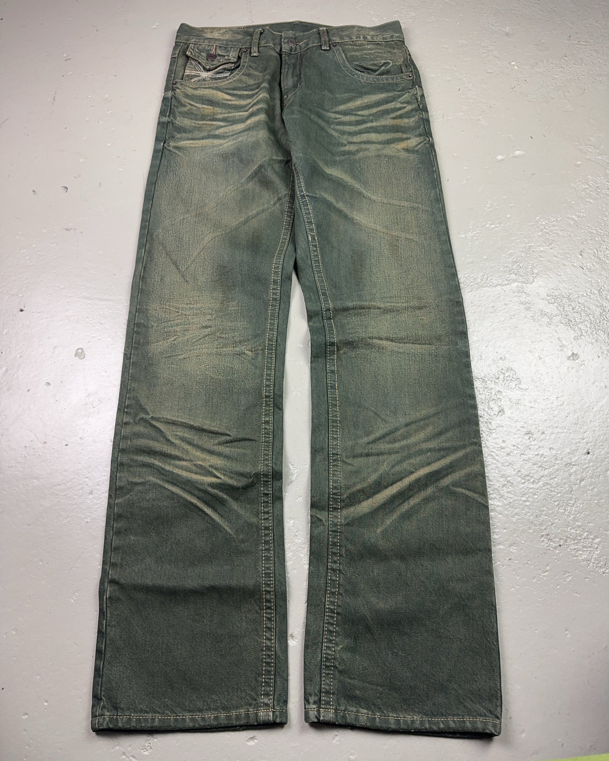 2000's Solberry Japanese Archive Straight Jeans *very rare 30x32 (M)