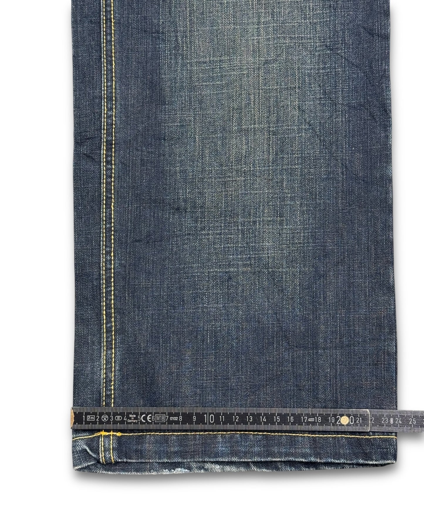 2000's DF-7 Baggy Japanese Straight Jeans *very rare 32x32 (M)