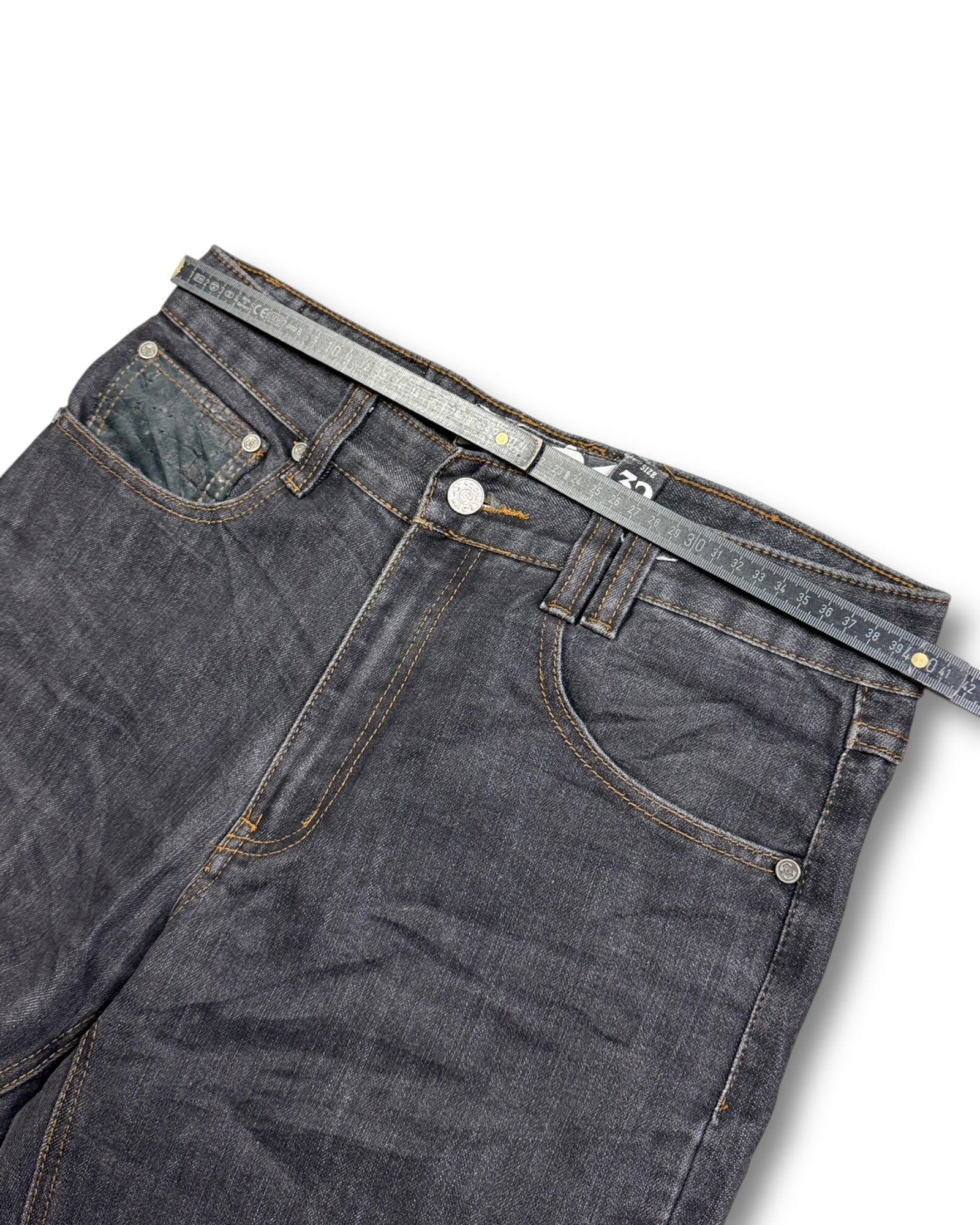 2000's Double D Straight/Baggy Japanese Jeans *very rare 30x30 (M)