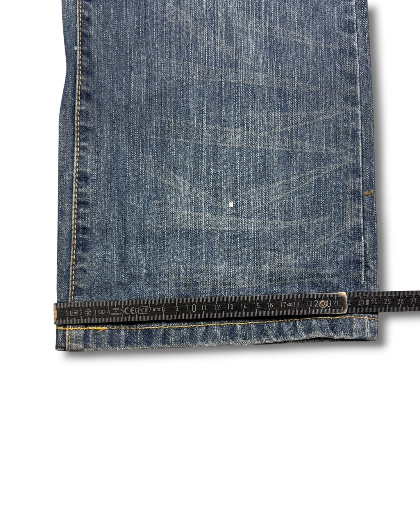 2000's Big Train Baggy Japanese Jeans *rare 34x34 (L)