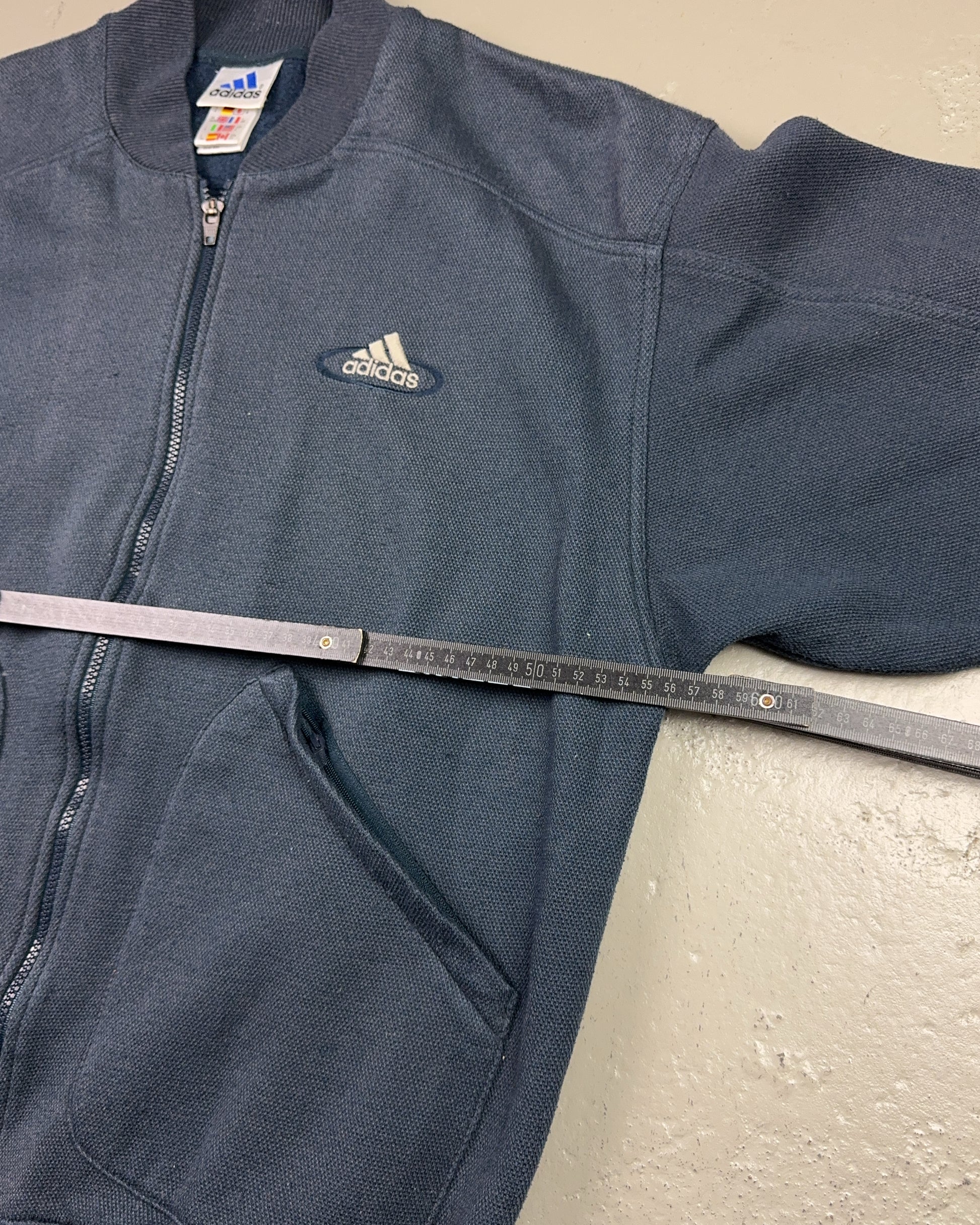 1990's Adidas Zip Jacket/Sweater *very rare (M)