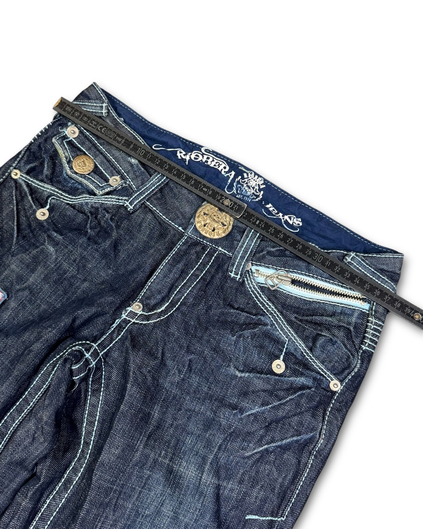 2000's Riobera Japanese Archive Flared Jeans Women's *very rare 28x32 (S)