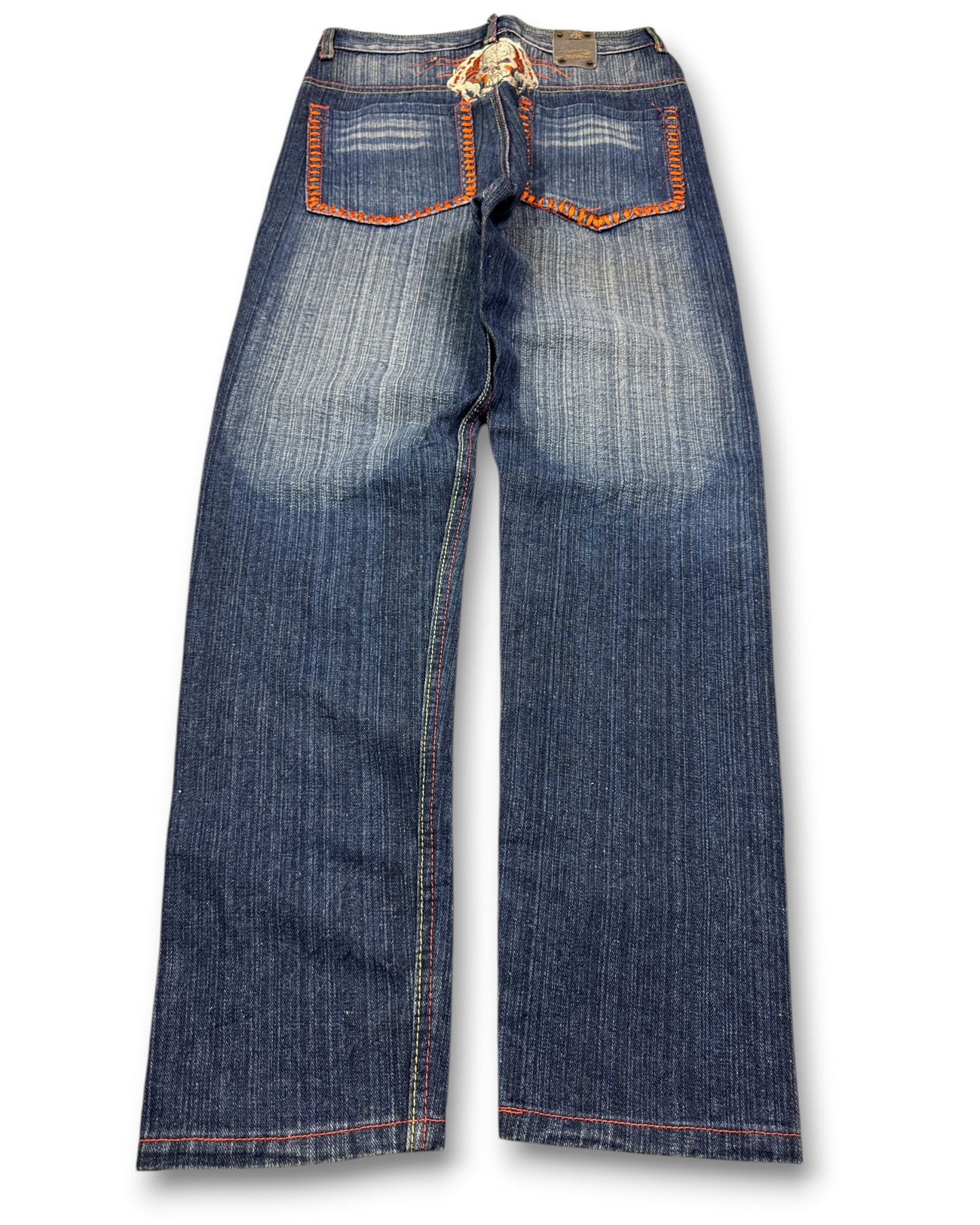 2000's D.exu Straight Jeans *rare 26x30 (XS)