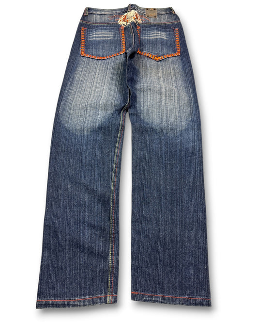 2000's D.exu Straight Jeans *rare 26x30 (XS)