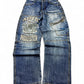 2000's X-jeans Hip Hop Baggy Jeans *rare 28x32 (S)