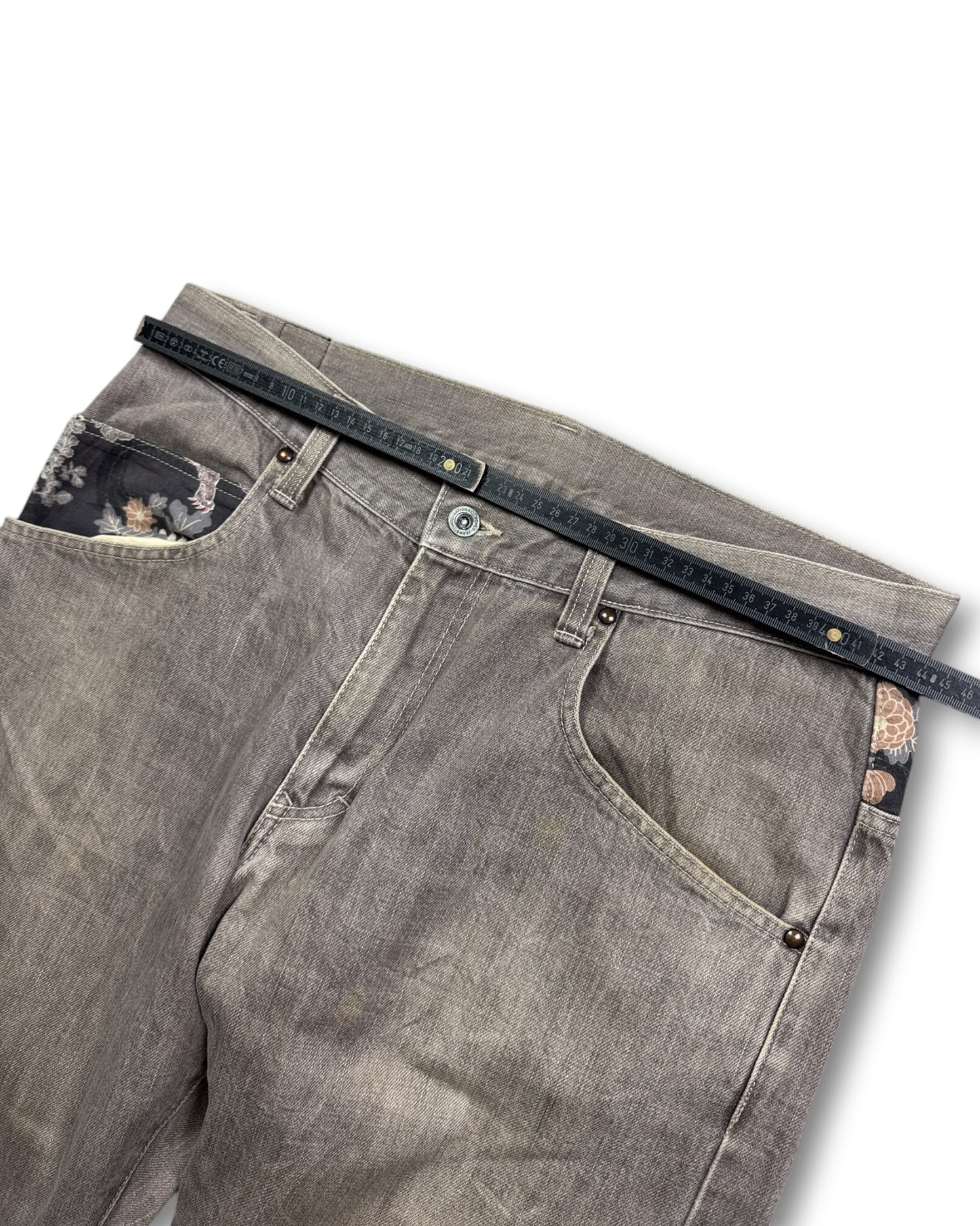 2000's Baggy Japanese Jeans *rare 34x30 (L)