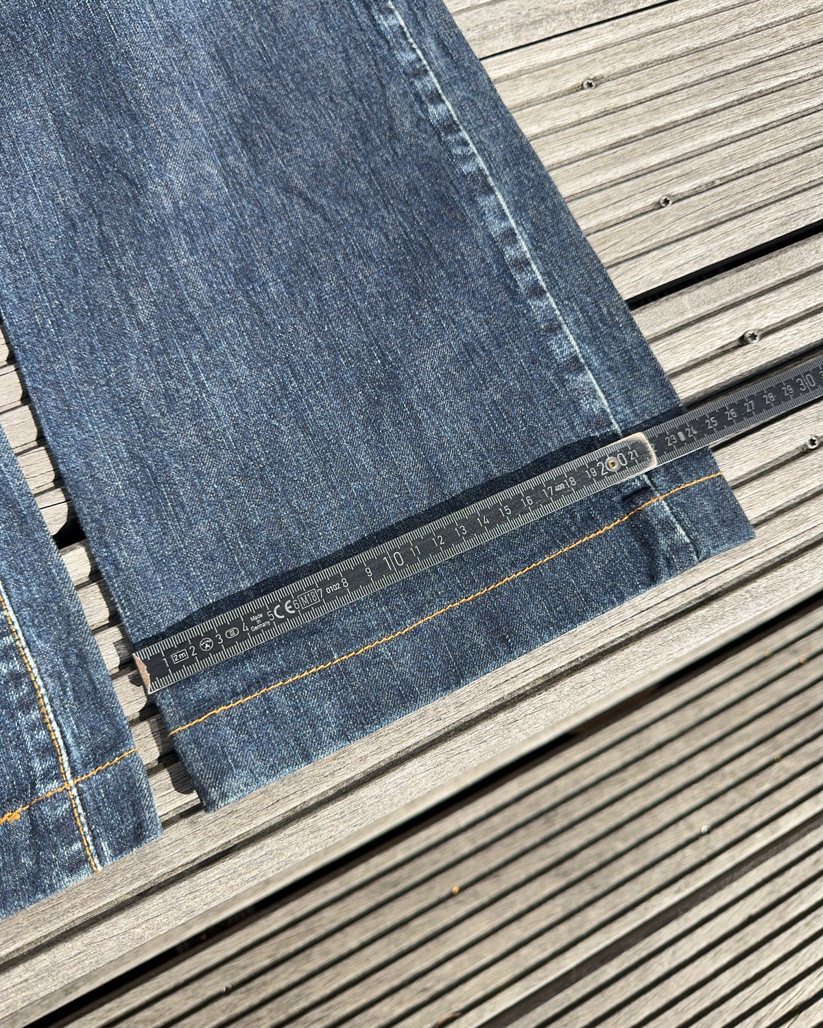 2000's Japanese Straight/Baggy Jeans *rare 36x32 (XL)