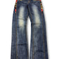 2000's Jizo Japanese Slim/Straight Jeans *very rare 26x30 (XS)