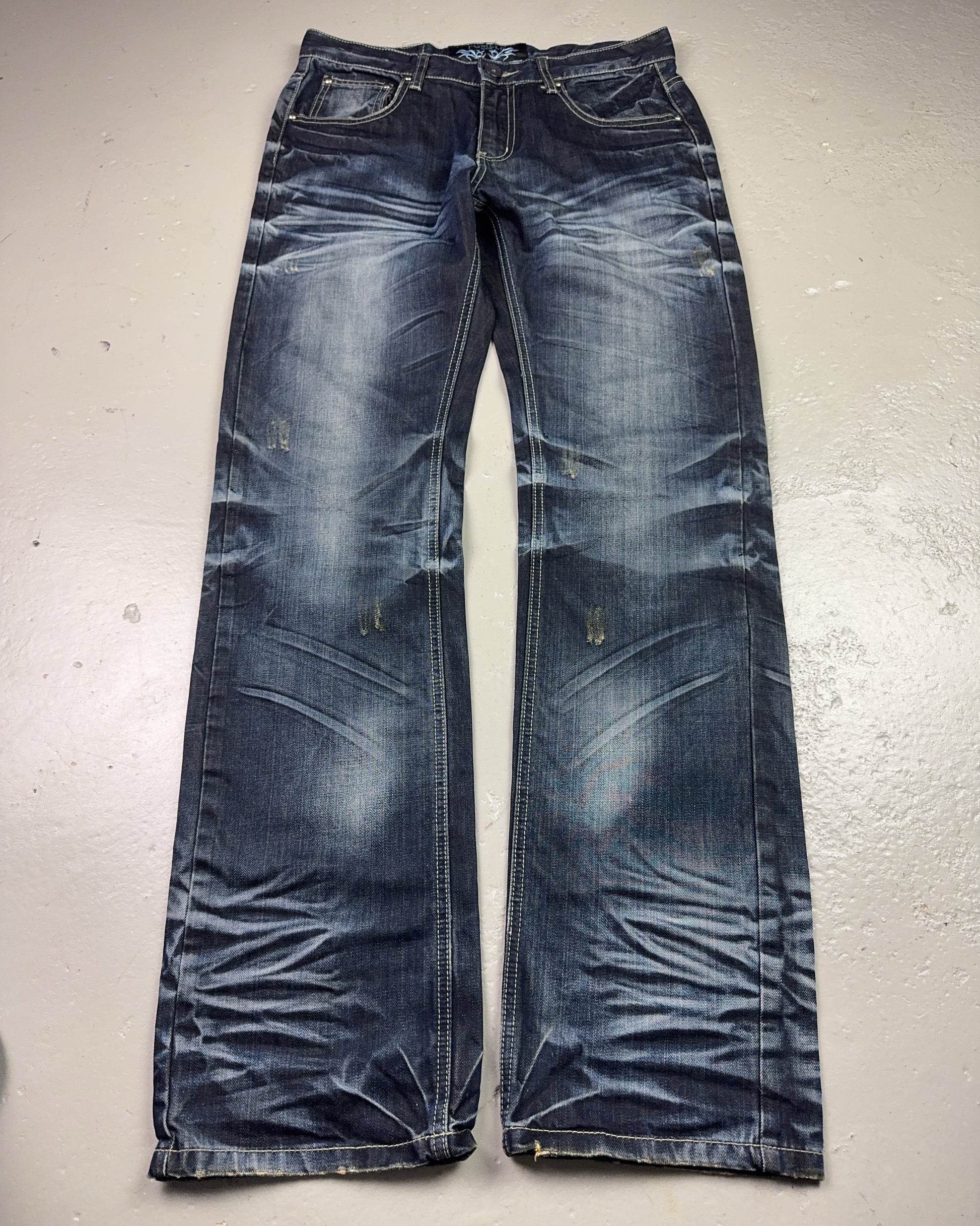 2000's Pomello Jeans Japanese Archive Straight Jeans *very rare 32x34 (M)