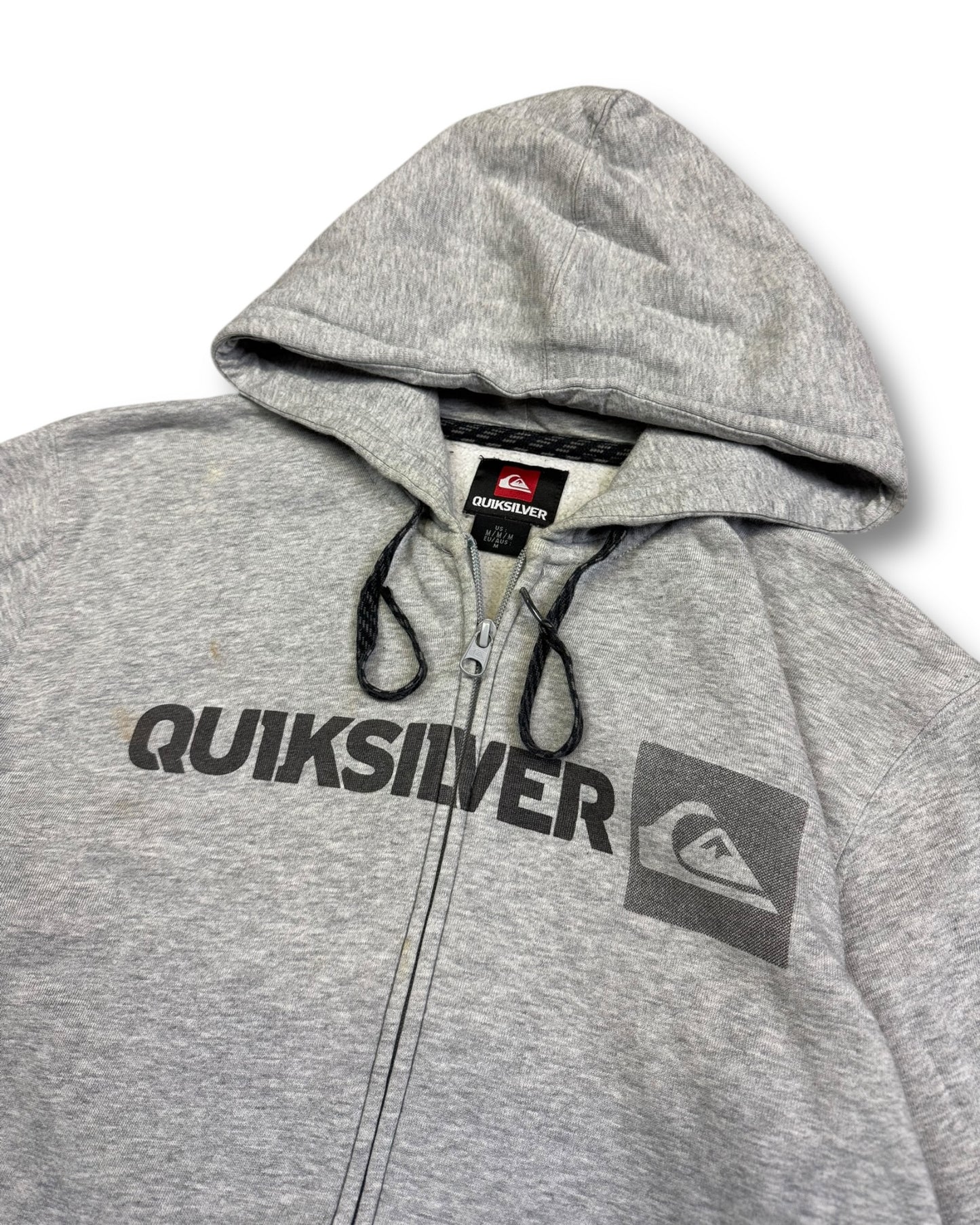 2000's Quiksilver Zip Hoodie *rare (M)
