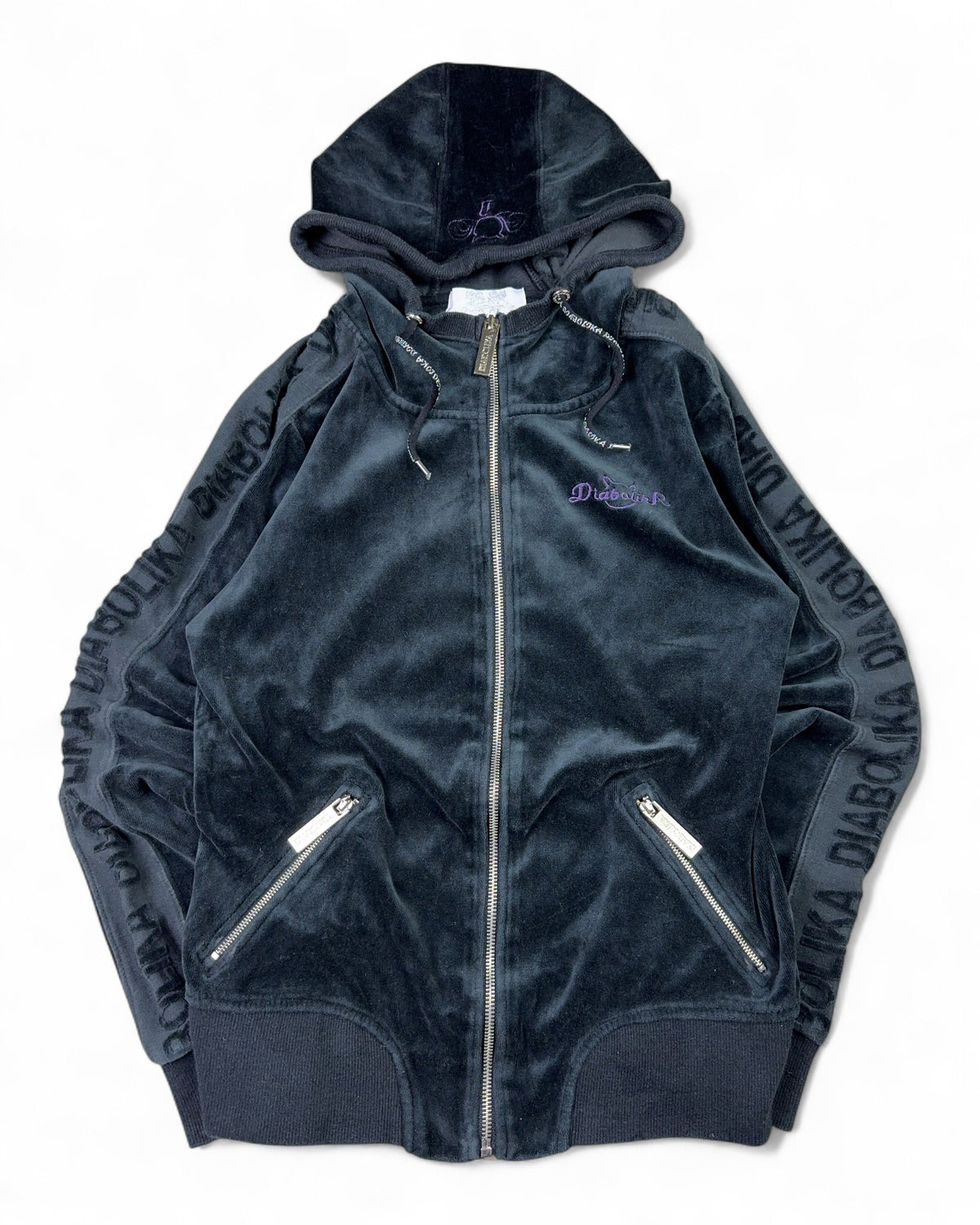 2000's Diabolic Zip Hoodie Women's *rare (M)