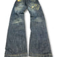 2000's Tough Jeansmith Straight/Baggy Deadstock Japanese Jeans *very rare 30x32 (M)