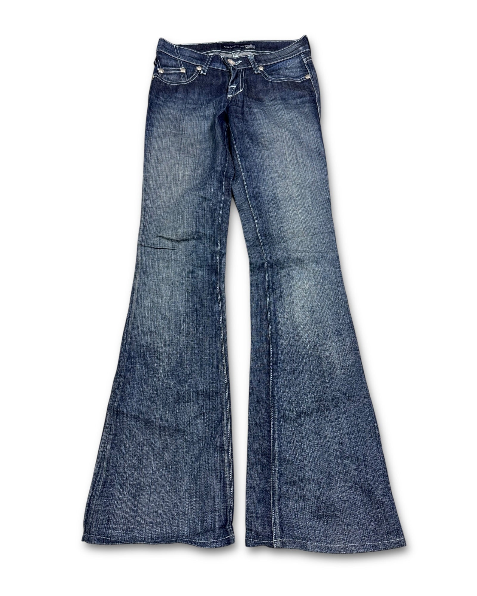 2000's Rock & Republic Low Waist/Flared Jeans Women's *very rare (XS)