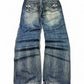 2000's Maja's Elaboration Japanese Straight/Baggy Jeans *rare 36x32 (XL)
