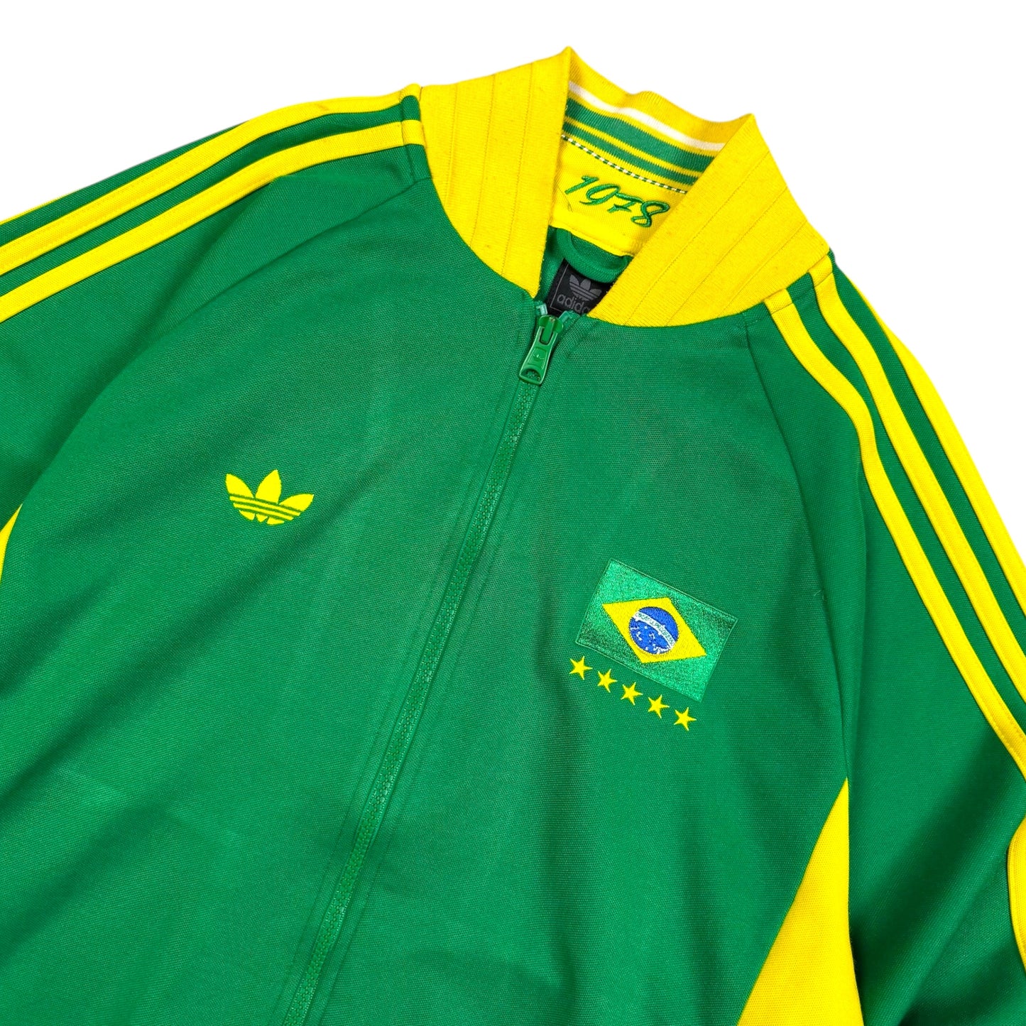 2009 Adidas Brasil Track Jacket *very rare (M)