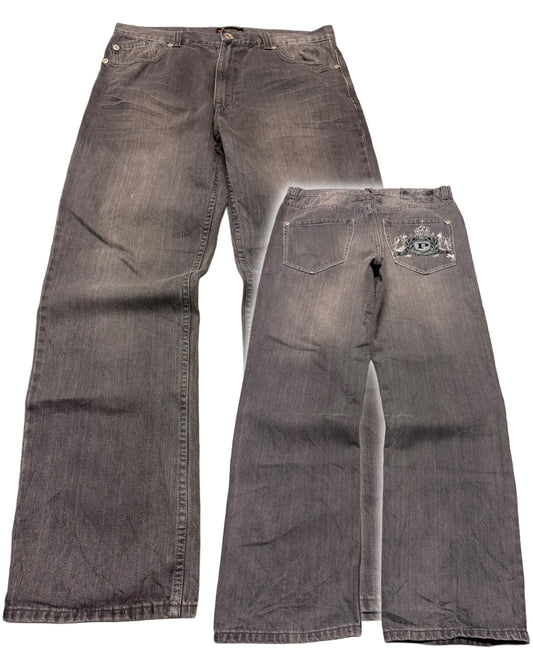 2000‘s Phat Farm Hip Hop Baggy Jeans *rare 36x34