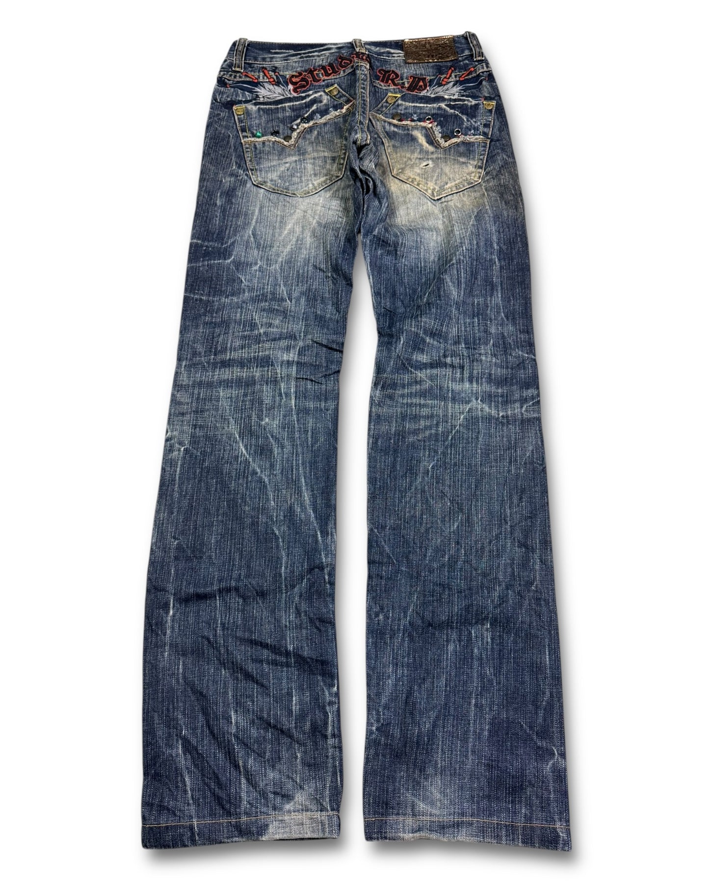 2000's Studio RP Straight Japanese Jeans Women's *very rare 30x32 (M)