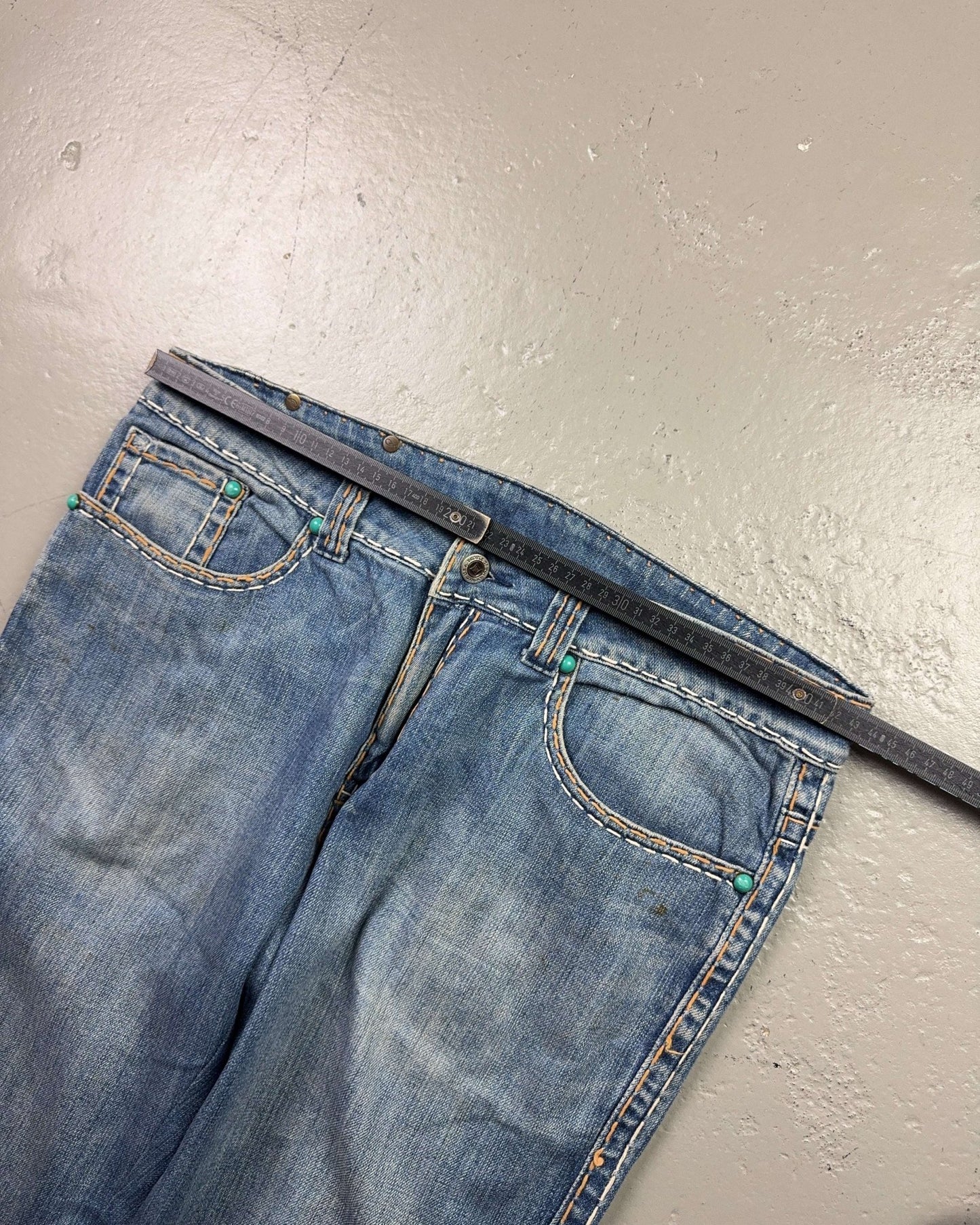 2000's People Of The World Straight Jeans *very rare 32x28 (M)