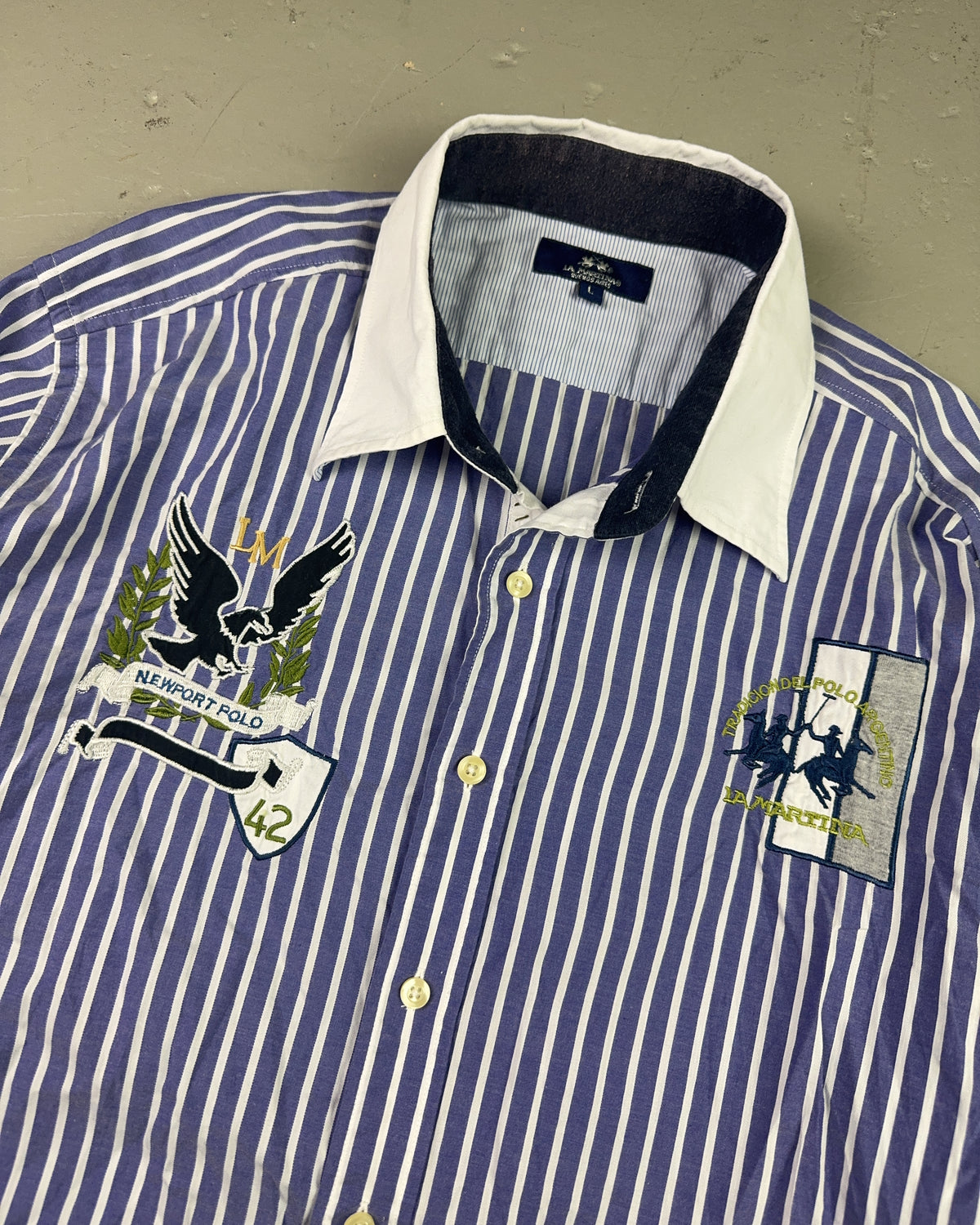 2000's La Martina Longsleeve Polo *rare (L)