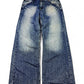 2000's Blue Ocean Jean Company Japanese Baggy Jeans *rare 32x32 (M)
