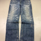 2000's Invisible Premium Jeans Brand Japanese Archive Straight/Baggy Jeans *very rare 35x34 (XL)