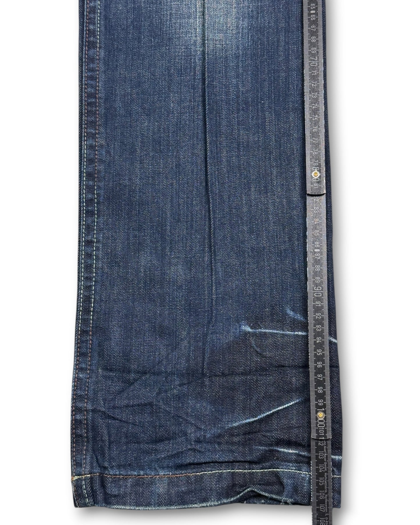 2000's Big Train Straight Japanese Jeans Women's *very rare 32x32 (M)