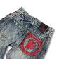 2000's Oniarai Straight/Baggy Japanese Archive Jeans *very rare 28x32 (S)