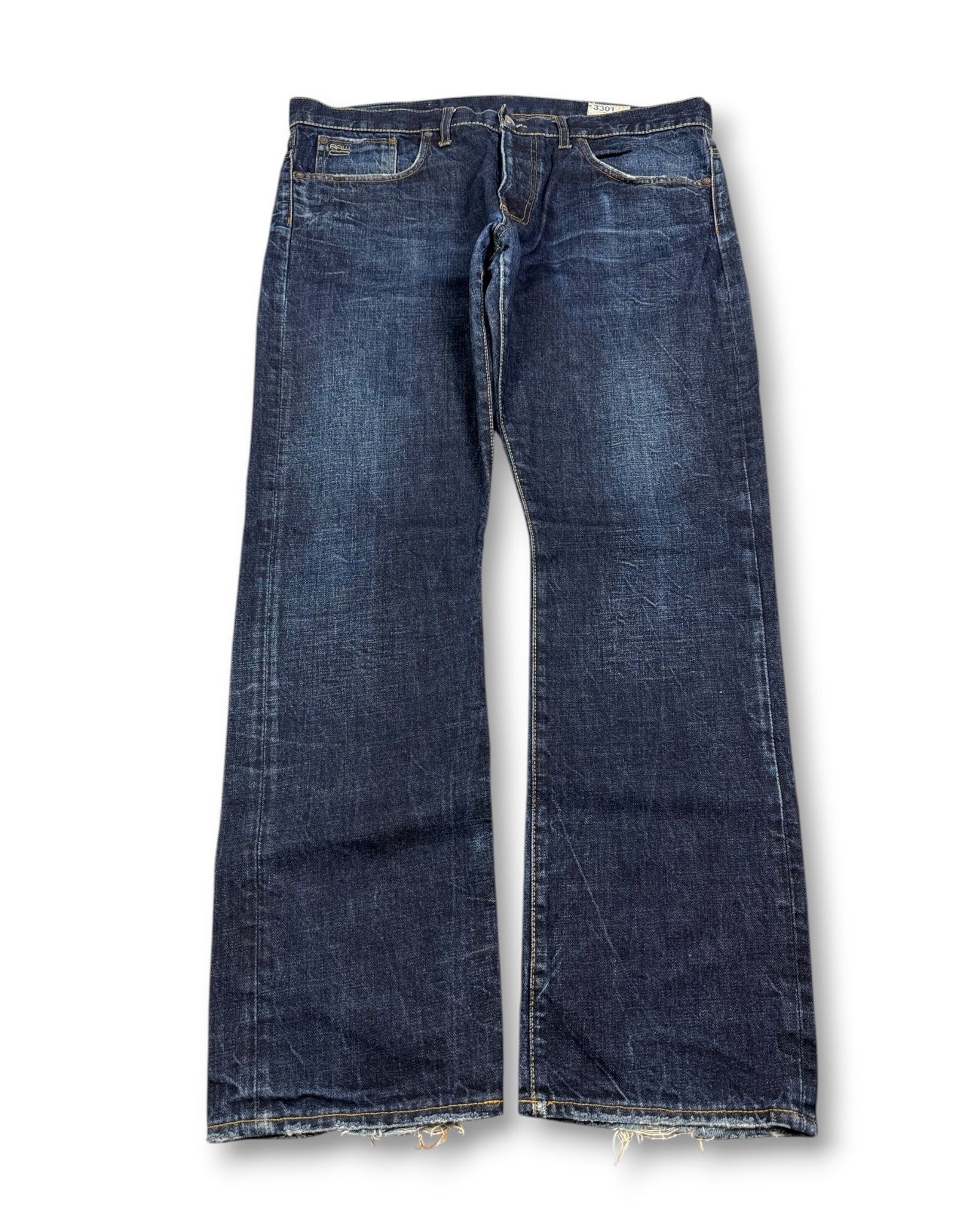 2000's G-star Raw Straight Jeans * 38x32 (XL)