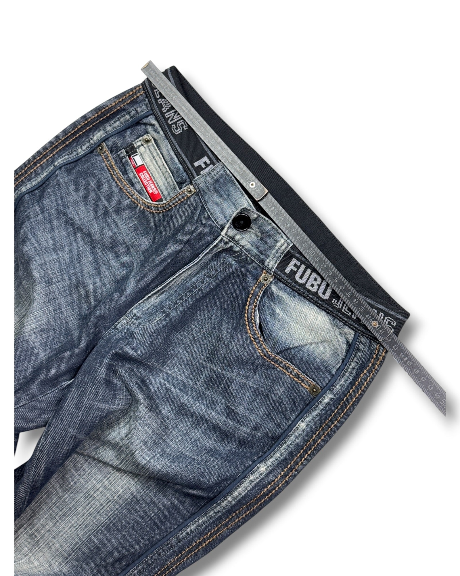 2000's Fubu Hip-hop Baggy Jeans *rare 34x32 (L)