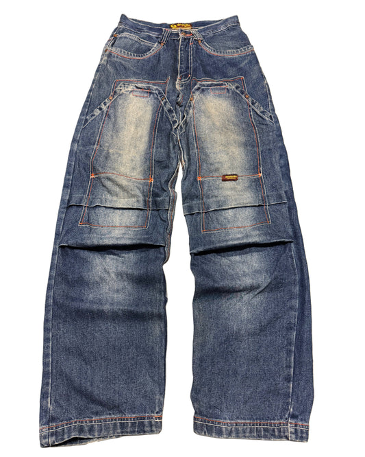 2000‘s Akademiks Hip Hop Baggy Jeans *sehr selten 26x32