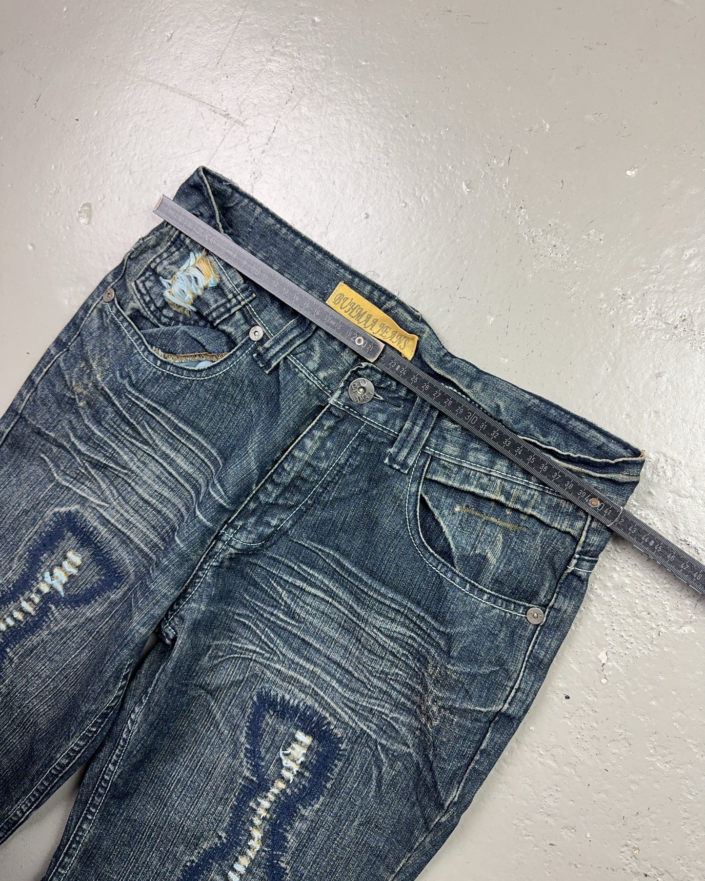 2000's Buhmaa Jeans Japanese Straight Jeans *rare 32x32 (M)