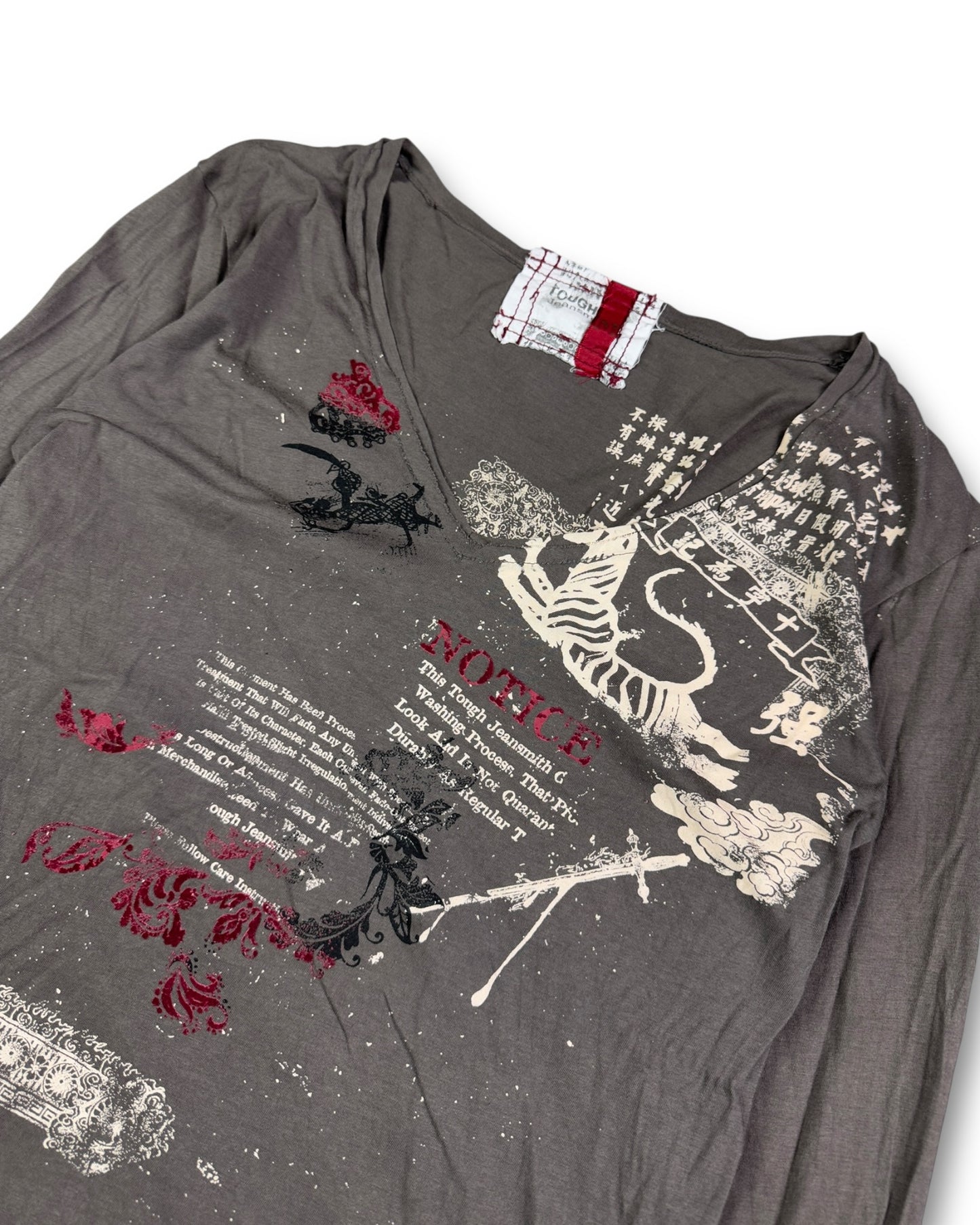 2000's Tough Longsleeve Women's *rare (M)