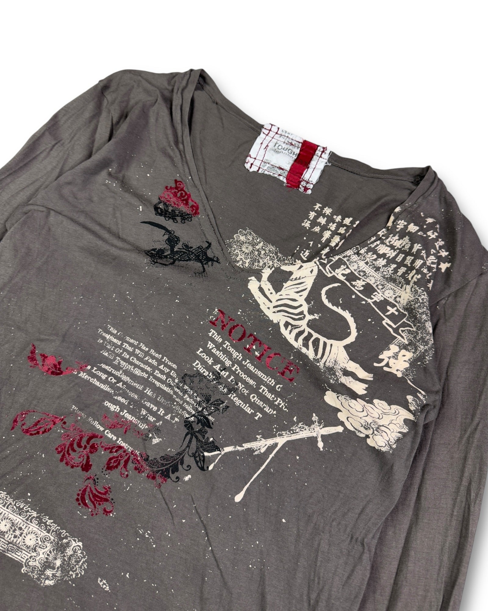 2000's Tough Longsleeve Women's *rare (M)