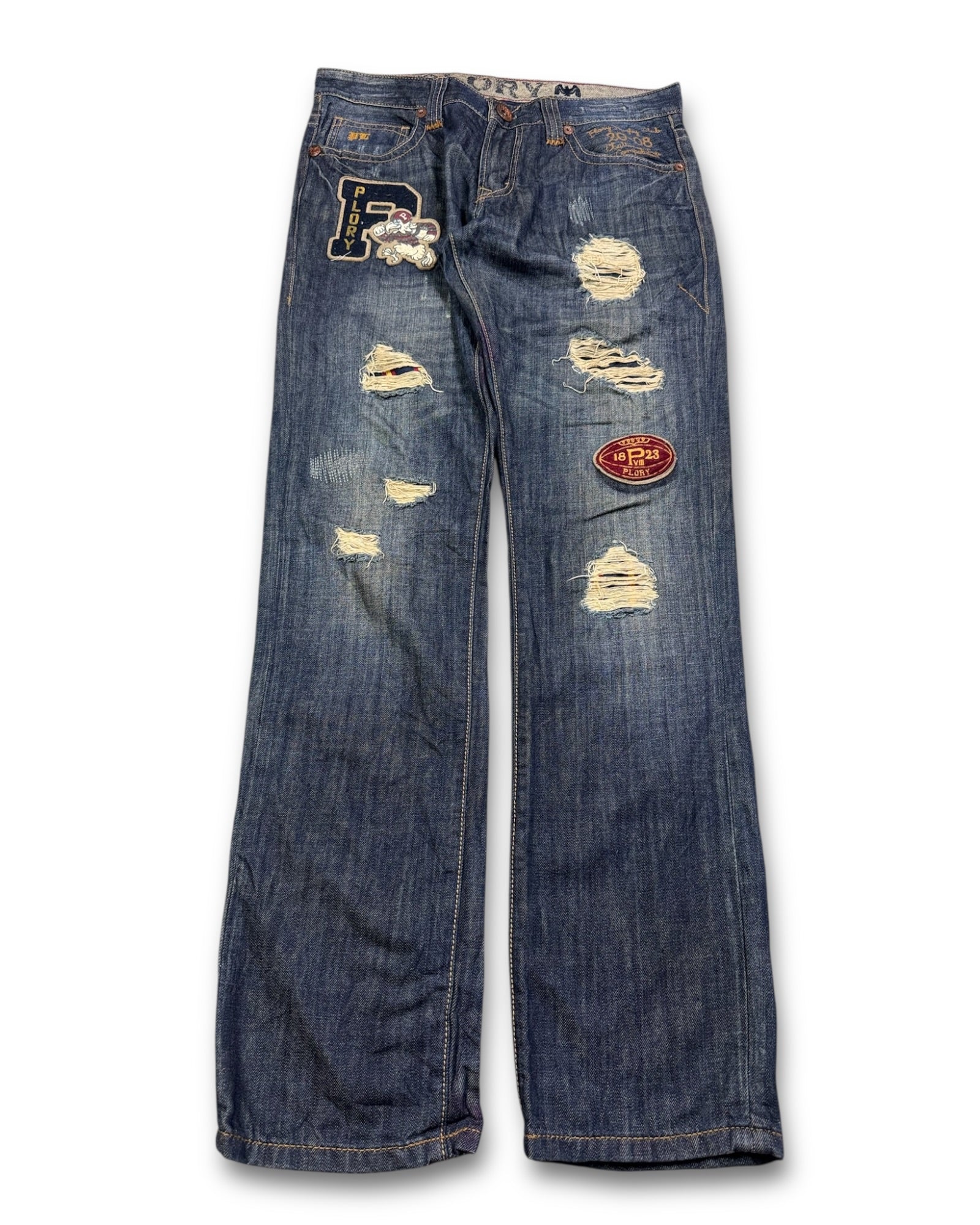 2000's Plory Straight Jeans *rare 32x32 (M)