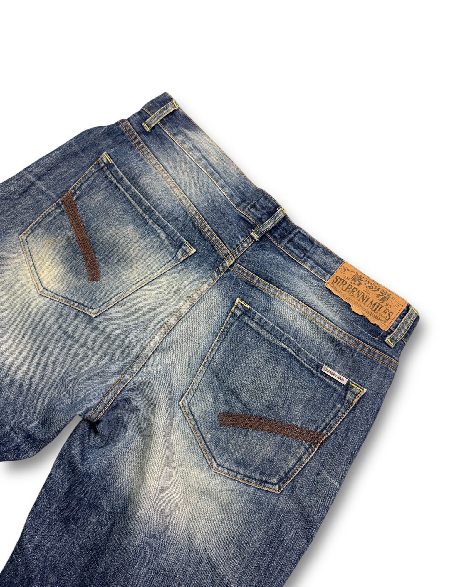 2000's Sir Benni Miles Hip Hop Baggy Jeans *rare 36x34 (XL)