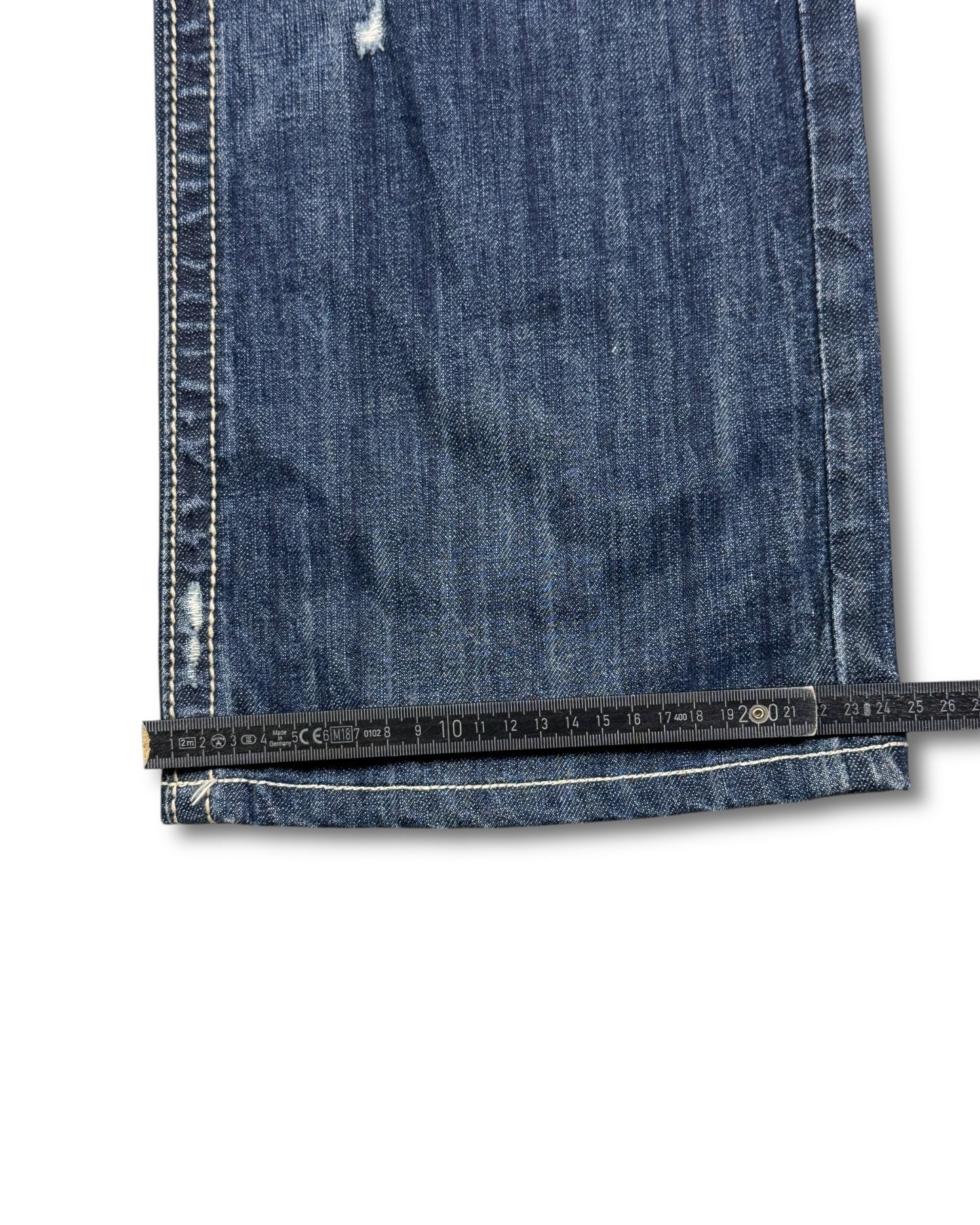 2000's Osaka Big Train Japanese Archive Baggy Jeans *very rare 32x32 (M)