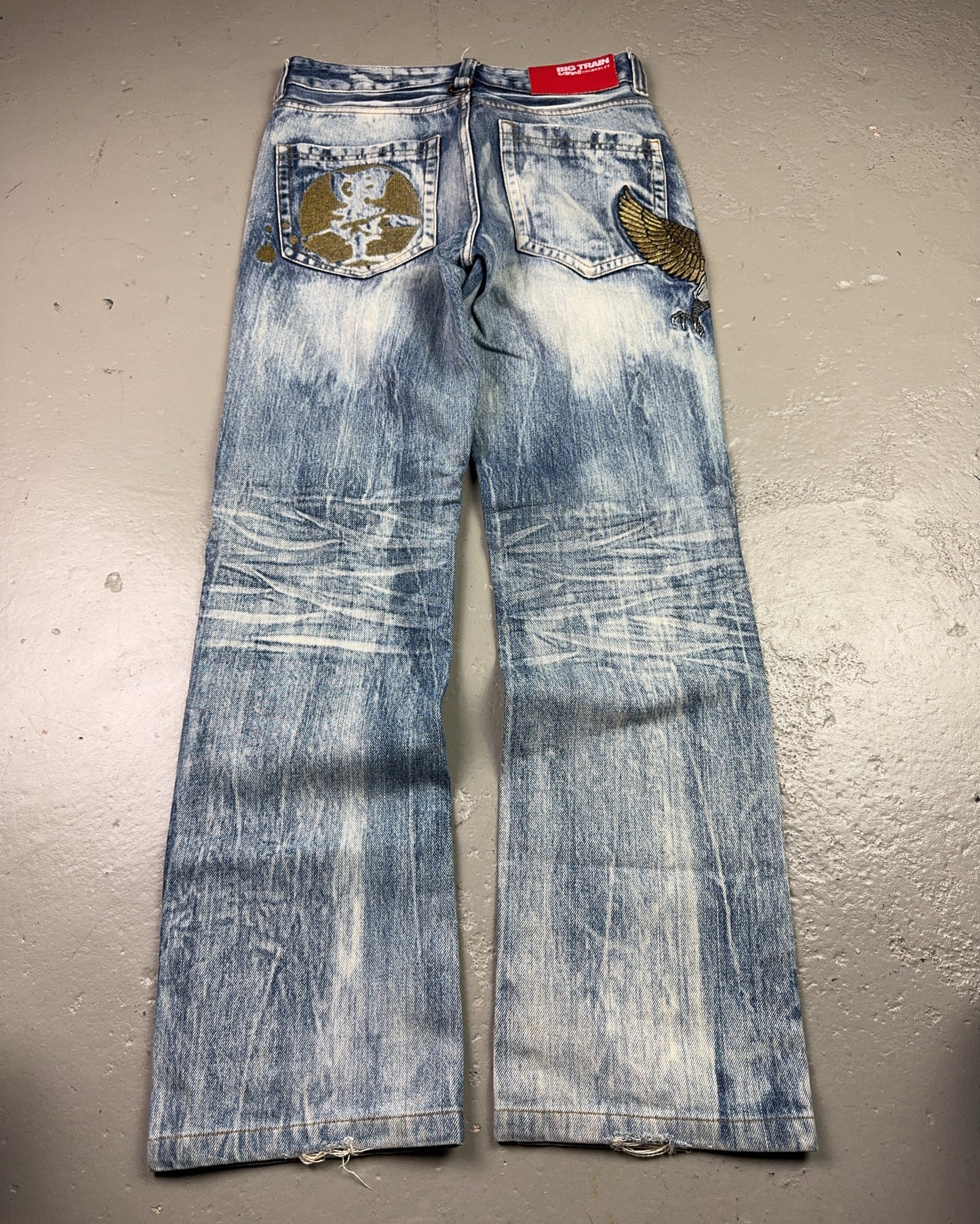 2000's Big Train Japanese Archive Straight Jeans *very rare 28x30 (S)
