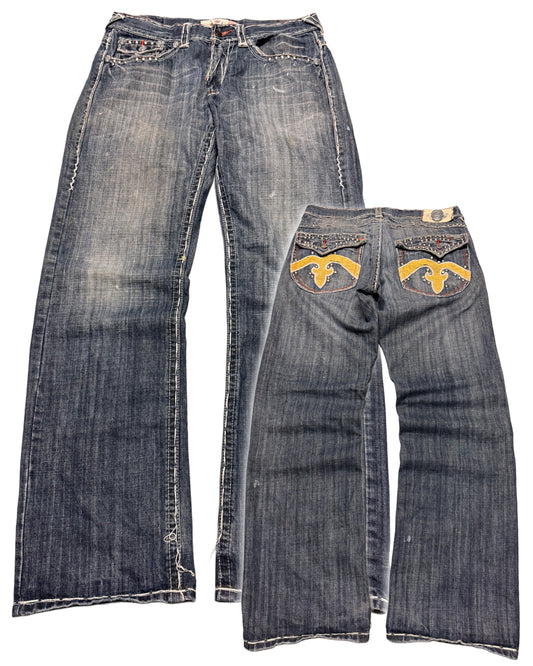 2000‘s Laguna Beach Baggy Jeans made in U.S.A *sehr selten 34x32