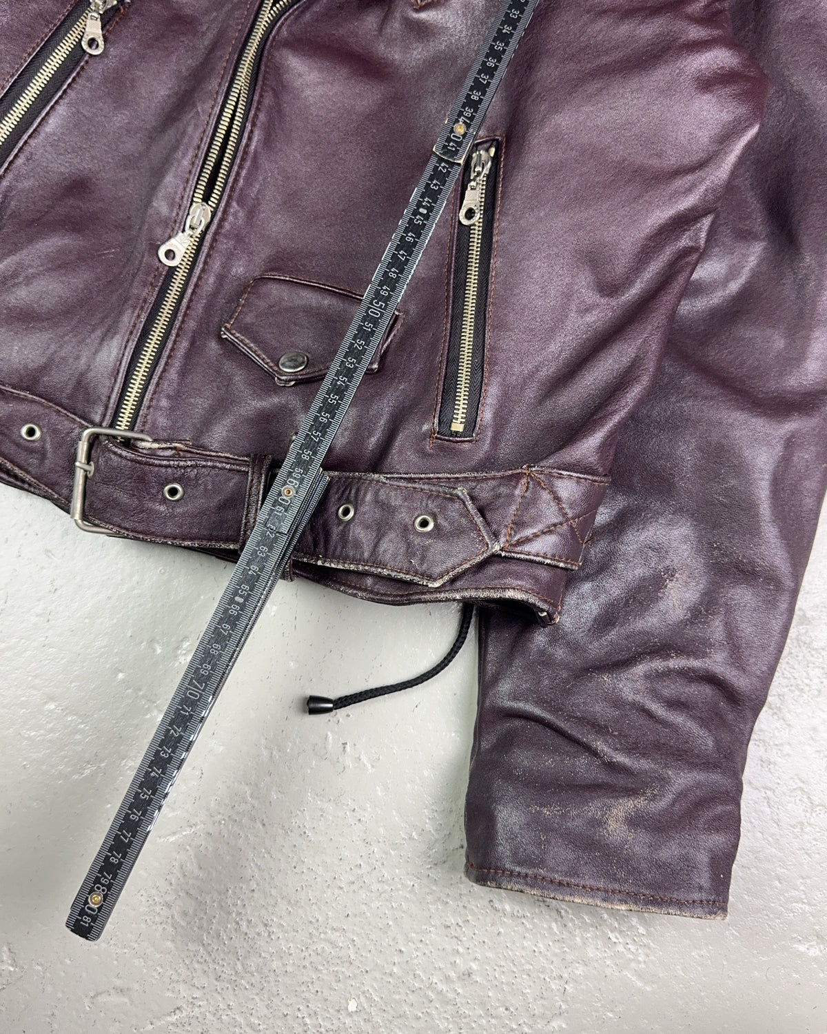 1990's Diesel Leather Jacket Bootleg *rare (L)