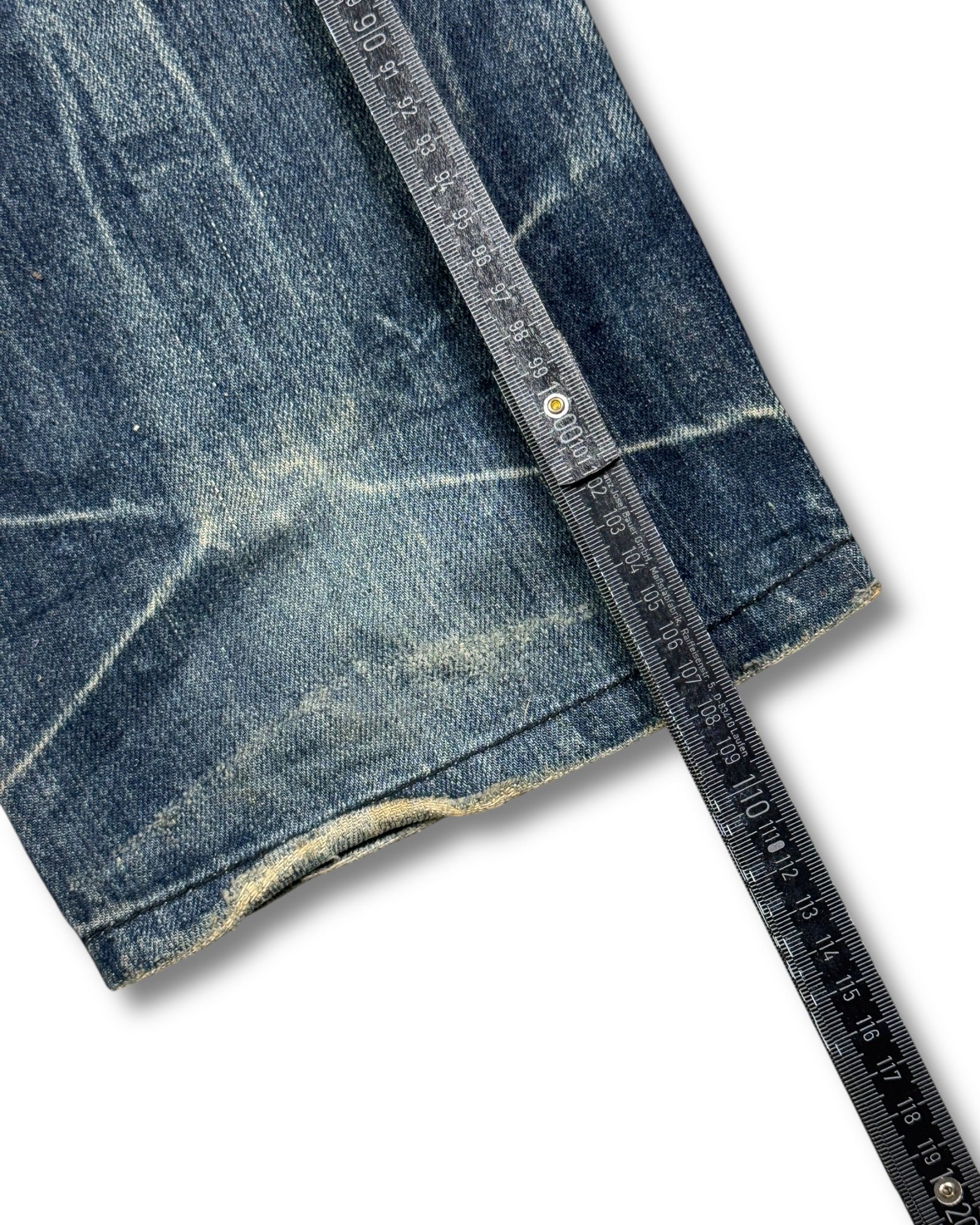 2000's Big Train Straight/Baggy Japanese Jeans *very rare 32x32 (M)