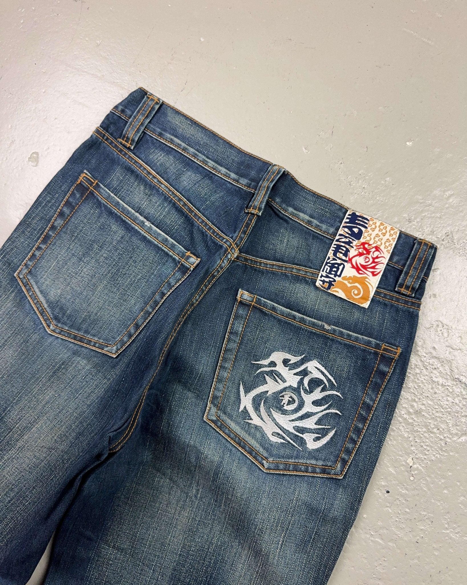 2000's Stockton Japanese Baggy Jeans *rare 30x32 (M)