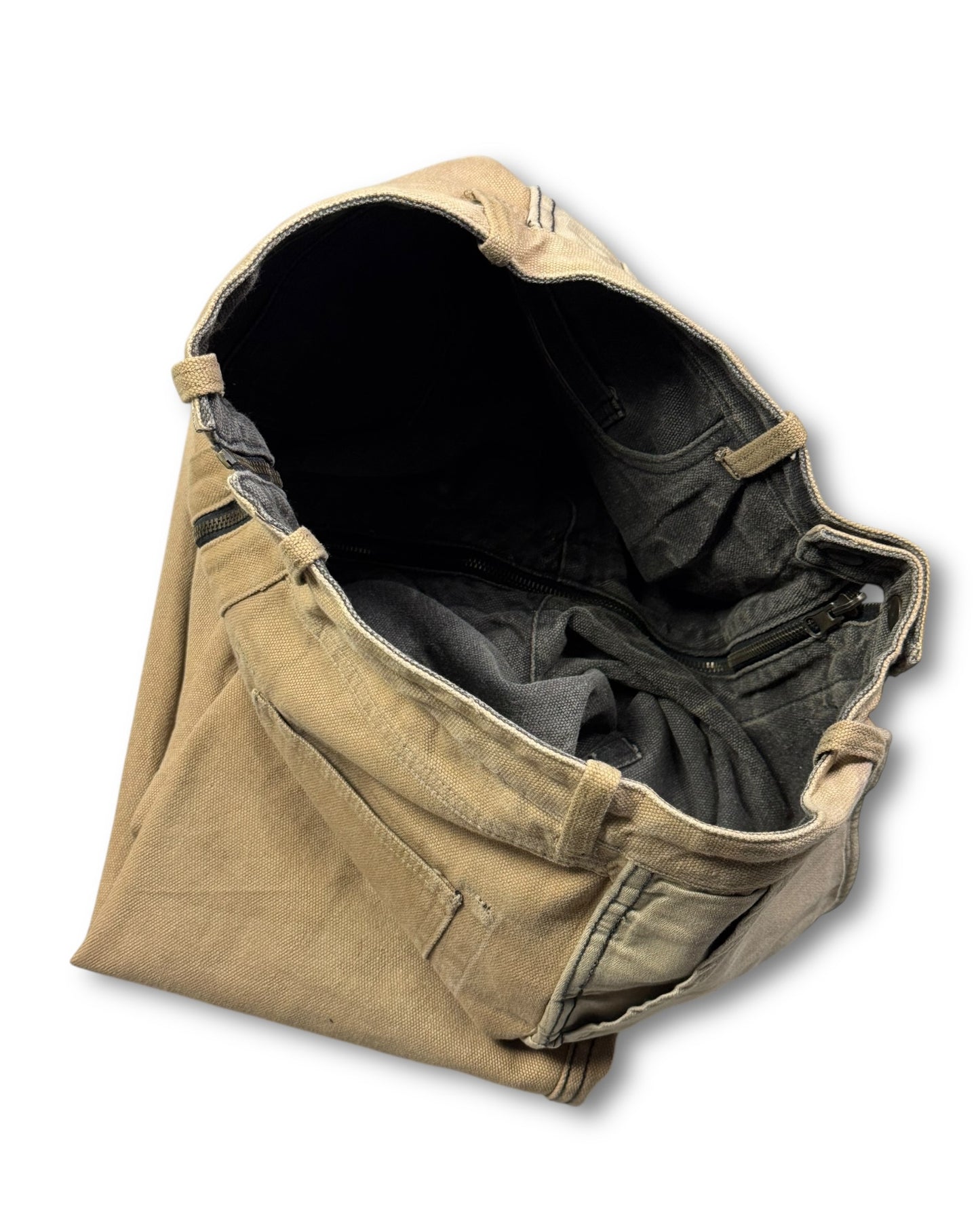 1990's 5RL Straight/Baggy Reversible 2in1 Zip Up Archive Workwear Jeans *extremely rare 30x32 (M)