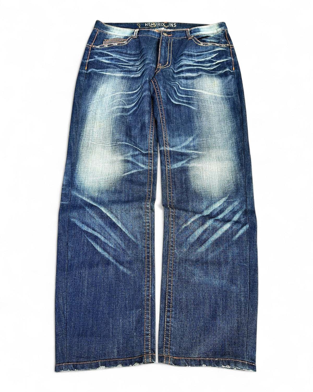 2000's Hendrix Japanese Straight/Baggy Jeans *rare 38x34 (XXL)