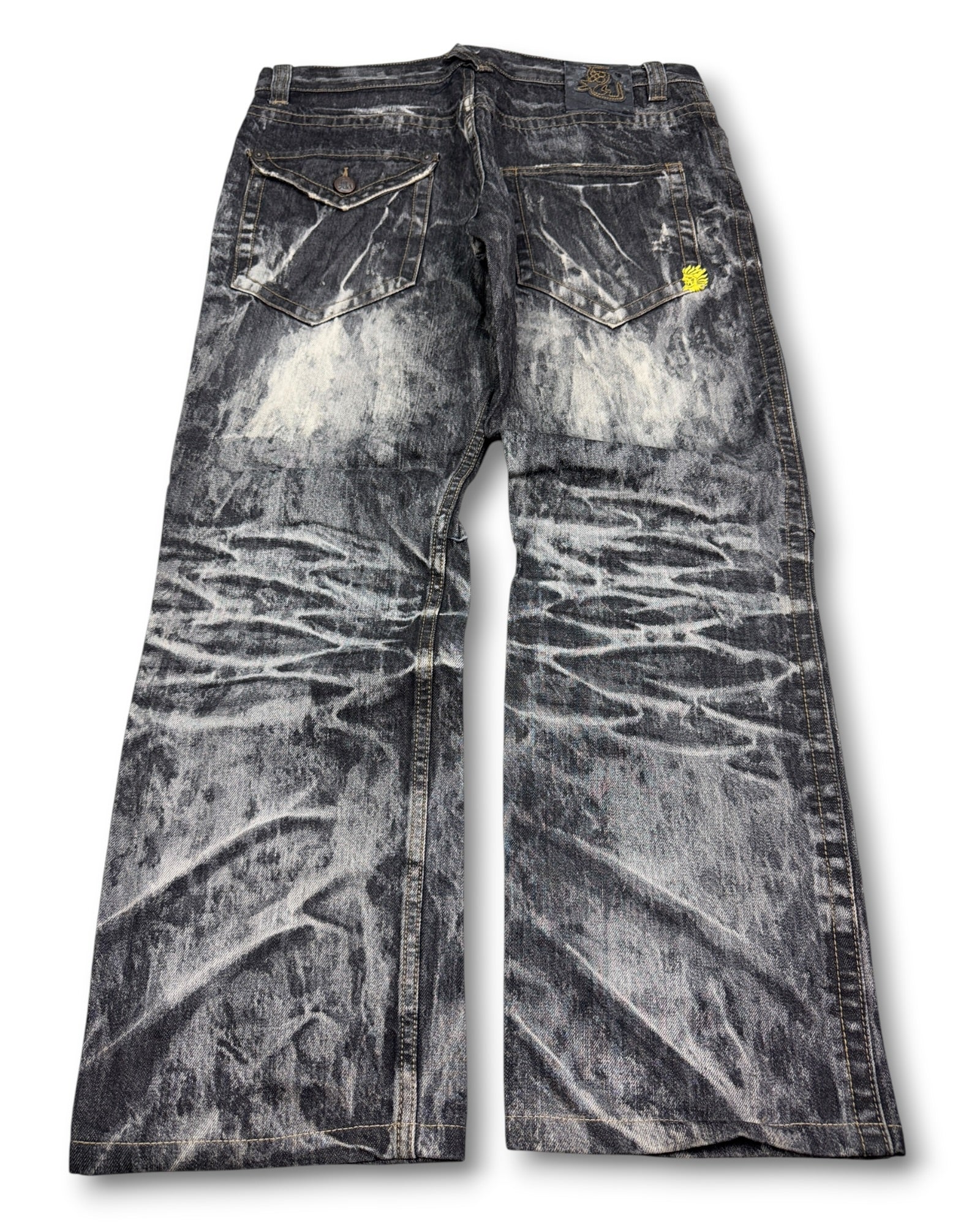 2000's Oniarai Japanese Baggy Jeans *very rare 36x30 (XL)