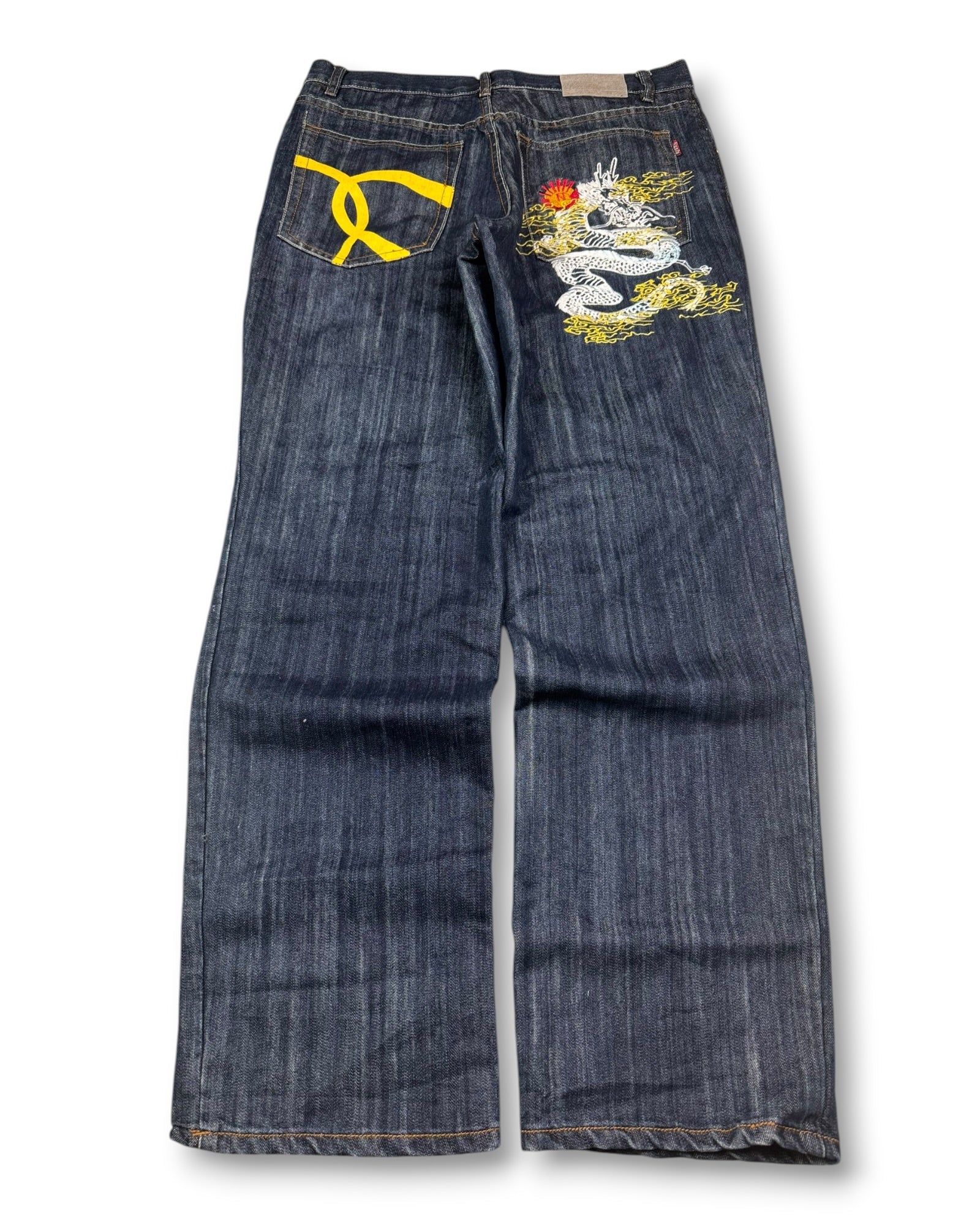 2000's Nanu Japanese Baggy Jeans *rare 34x34 (L)