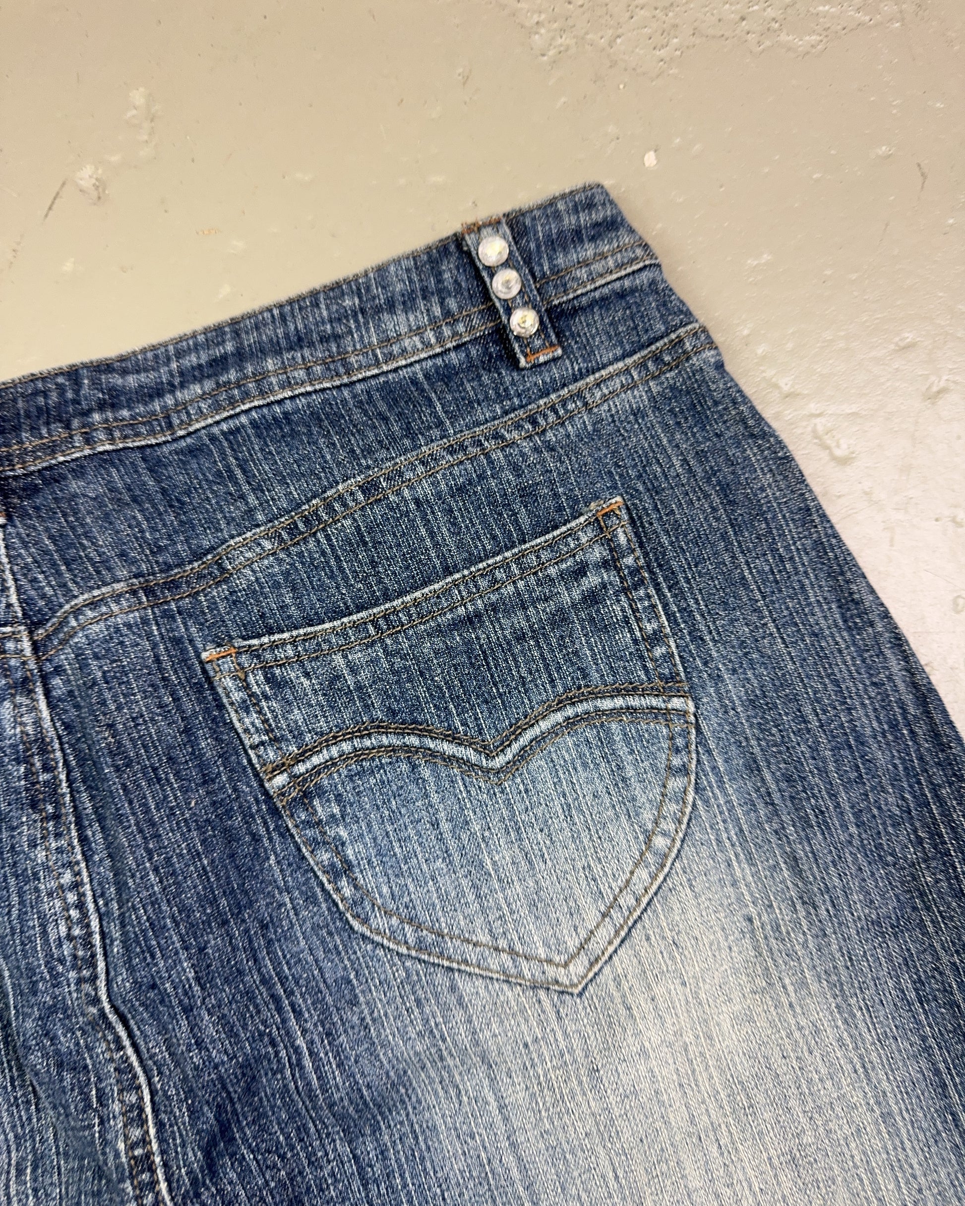 2000's Reality Denim Skirt Women's * W31 (M)