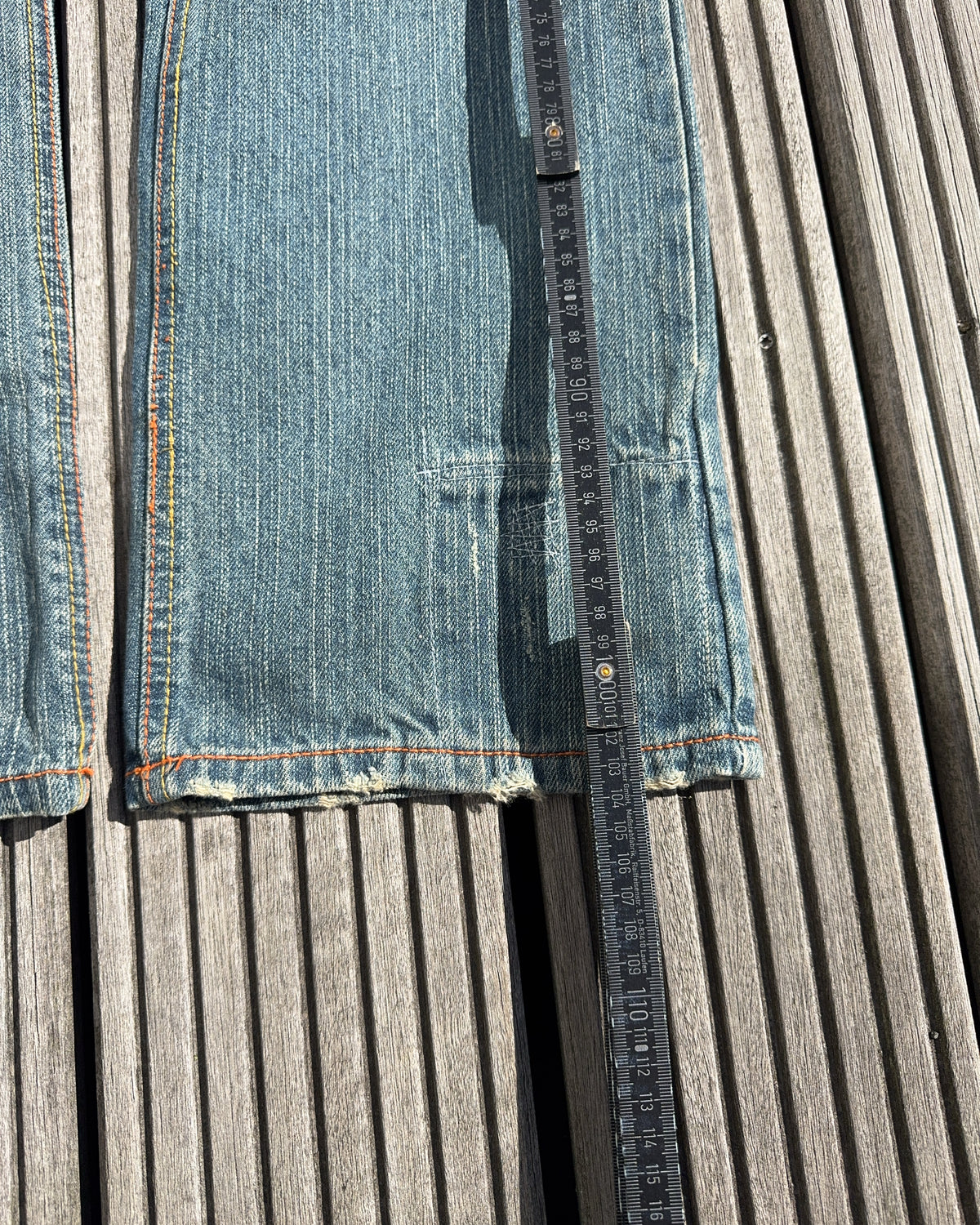 2000's Japanese Bootcut/Flared Jeans *rare 32x32 (M)