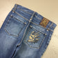 2000's Oniarai Japanese Straight/Baggy Jeans *rare 32x32 (M)