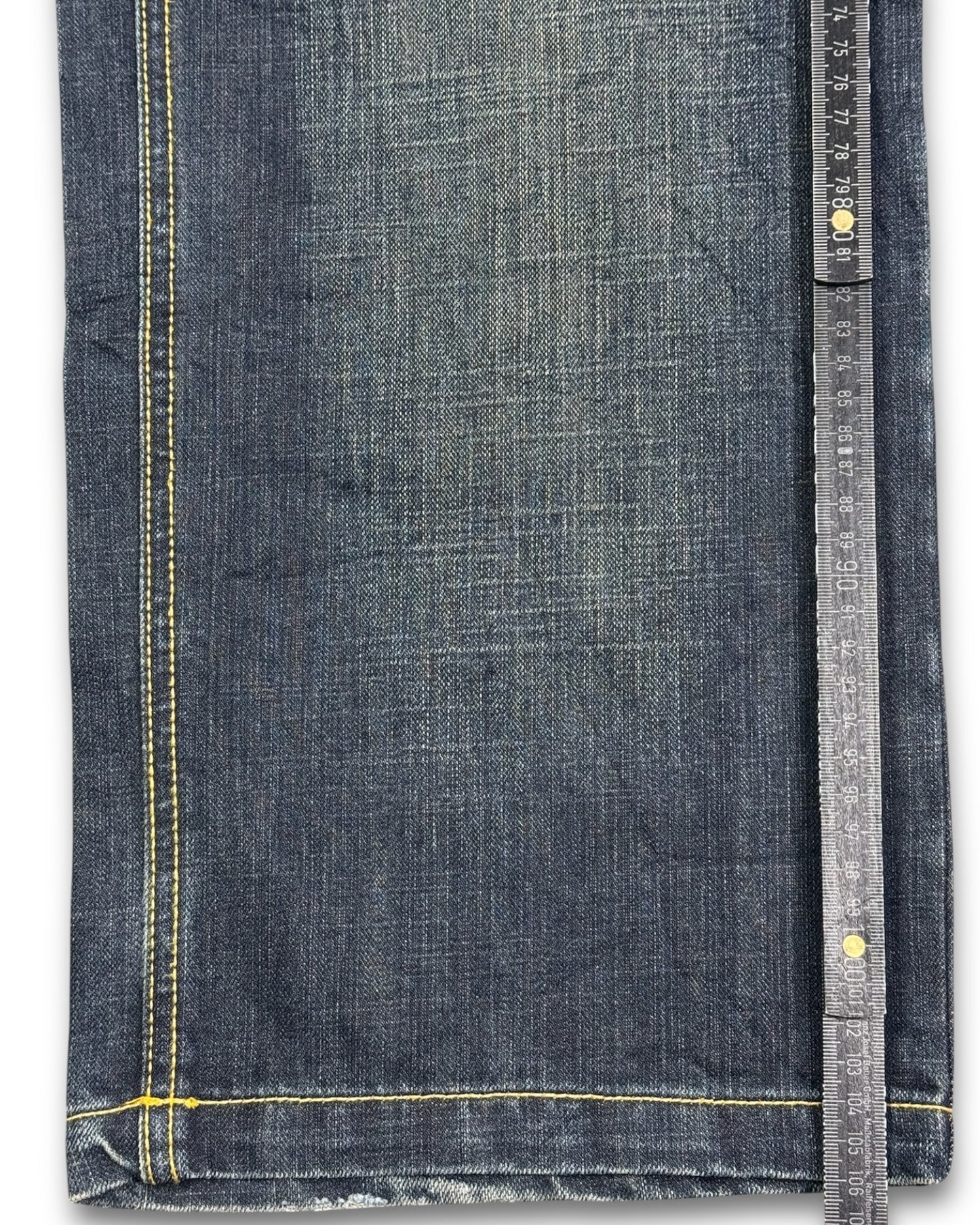 2000's DF-7 Baggy Japanese Straight Jeans *very rare 32x32 (M)